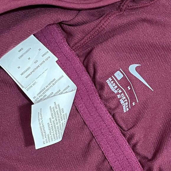 Nike Women's Swim One Piece - Maroon - Picture 3 of 8
